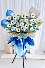 Load image into Gallery viewer, 事业有成,顾客盈门,好运连连(鲜花Fresh Flower 开业花篮)