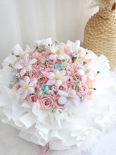 Load image into Gallery viewer, Korea Pink Fresh Rose Bouquet (romantic encounter) 浪漫邂逅 ,与你相遇· 52朵混合系玫瑰花束(鲜花)