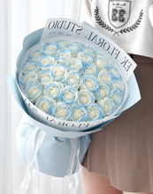 Load image into Gallery viewer, 晨雾中的未完成诗|留白即浪漫(鲜花fresh flowers)
