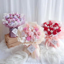 Load image into Gallery viewer, 热爱是所有的理由和答案❤️红色系(香皂花Soap flowers)