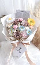 Load image into Gallery viewer, 温柔如你•总有人为你浪漫•暖色清新混色系花束(香皂花Soap flowers)