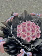 Load image into Gallery viewer, “乌梅子酱”19朵七层曼塔(香皂玫瑰)芭蕾舞风花束·我们就酱紫❤️ Soap flowers