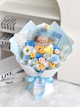 Load image into Gallery viewer, 相信小狗星星人花束(香皂玫瑰Soap flowers)