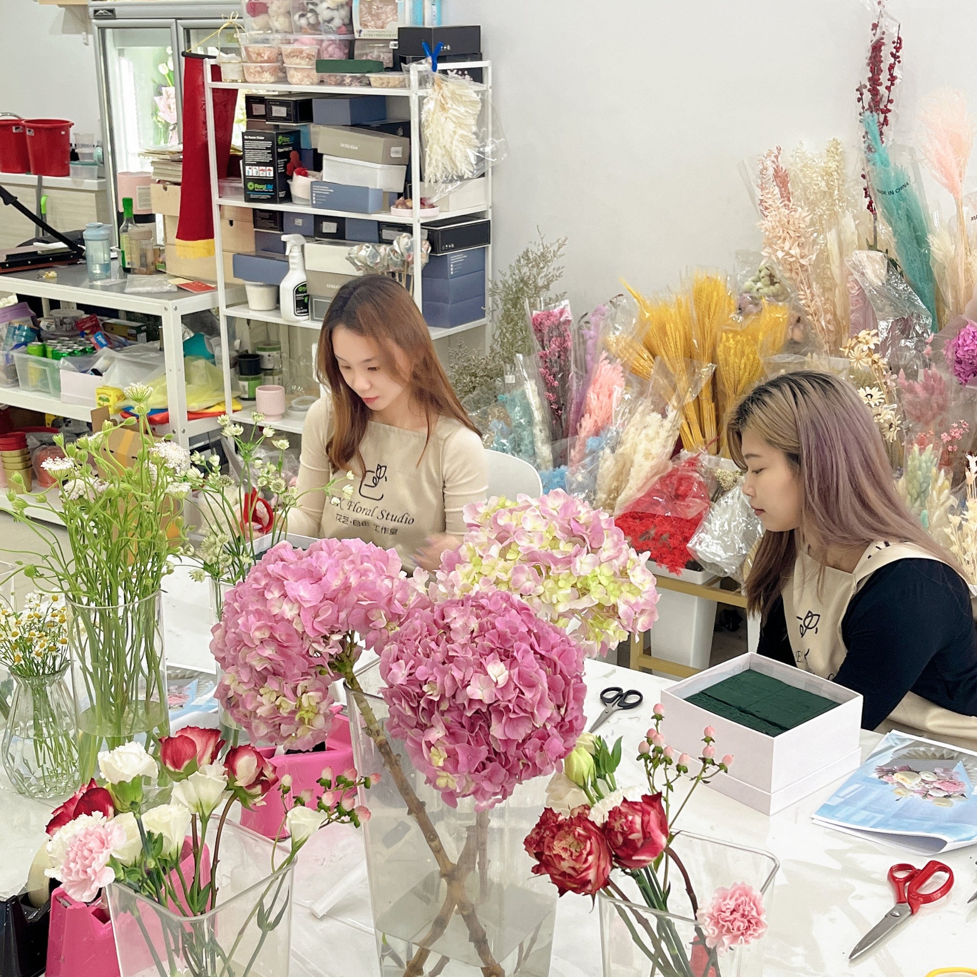 Flower Arrangement Course花艺课程 EK Floral Studio