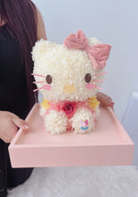 Load image into Gallery viewer, Pink Hello Kitty Preserved Acrylic Box 粉色系凯蒂猫永生花亚克力
