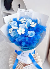 Load image into Gallery viewer, 七夕限定💙心中月光•宝石蓝色（永生花）
