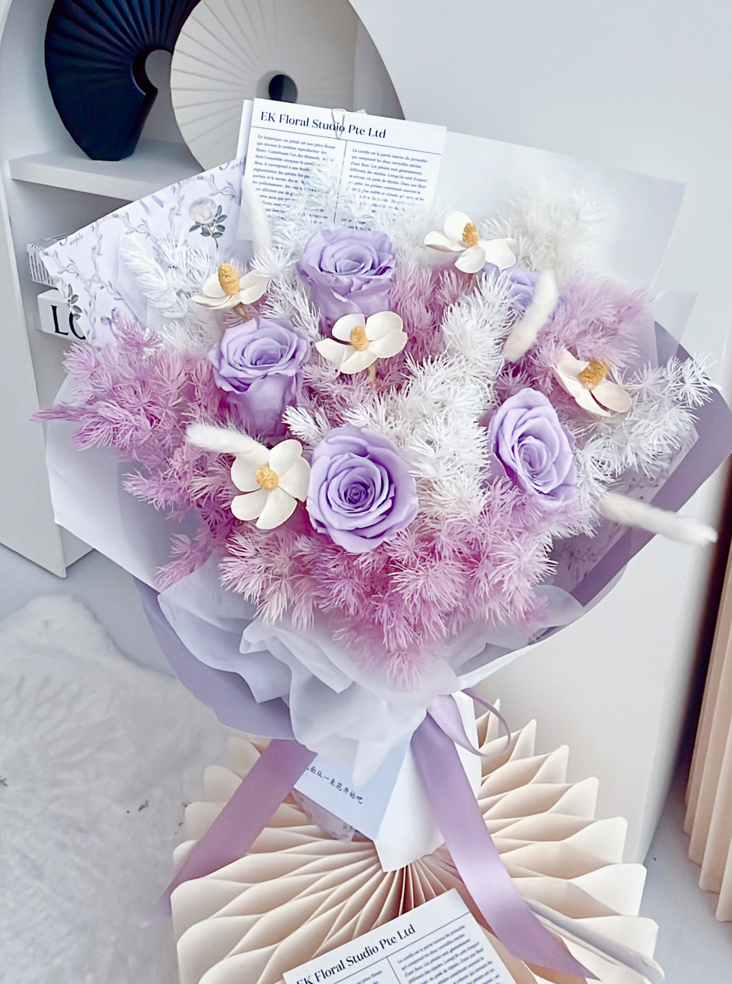 七夕限定💜美满如昔，以待佳期（永生花）