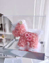 Load image into Gallery viewer, Preserved Flower 甜甜爱恋🩷（亚克力永生花小飞粉马）
