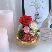 Load image into Gallery viewer, Preserved Bouquet Dome 永恒花园，岁月留香（永生花玻璃罩）
