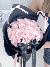 Load image into Gallery viewer, 温柔的爱·美好相遇🩷（19朵粉雪山鲜花玫瑰fresh flowers）

