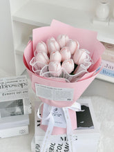 Load image into Gallery viewer, 相濡以沫的暖，是世间最动人（郁金香香皂花Soap flowers）
