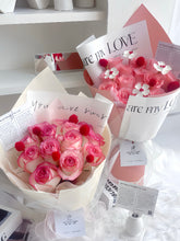 Load image into Gallery viewer, 岁月浅浅，余生漫漫💗黛安娜玫瑰（鲜花fresh flowers）
