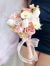 Load image into Gallery viewer, 从不念慢，绝不敷衍，一生幸福
非他（咖）不可新娘手捧（香皂花）
