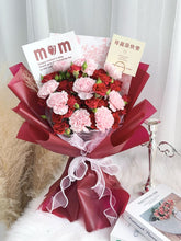 将图片加载到图库查看器，Mother&#39;s Day Fresh Flower Bouquet 母亲节康乃馨玫瑰鲜花花束（鲜花）
