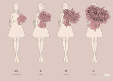 将图片加载到图库查看器，9 Aurora Soap Roses with Tiffany Baby Breath Bouquet 9朵极光香皂玫瑰蒂芬妮满天星花束
