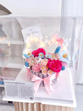 Load image into Gallery viewer, 生日现金蛋糕香皂花盒💰$44（香皂花）
