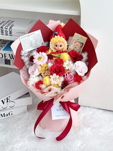 Load image into Gallery viewer, 勇敢甜心星星人花束（香皂玫瑰Soap flowers）
