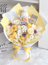 Load image into Gallery viewer, 温暖小羊星星人花束（香皂玫瑰Soap flowers）

