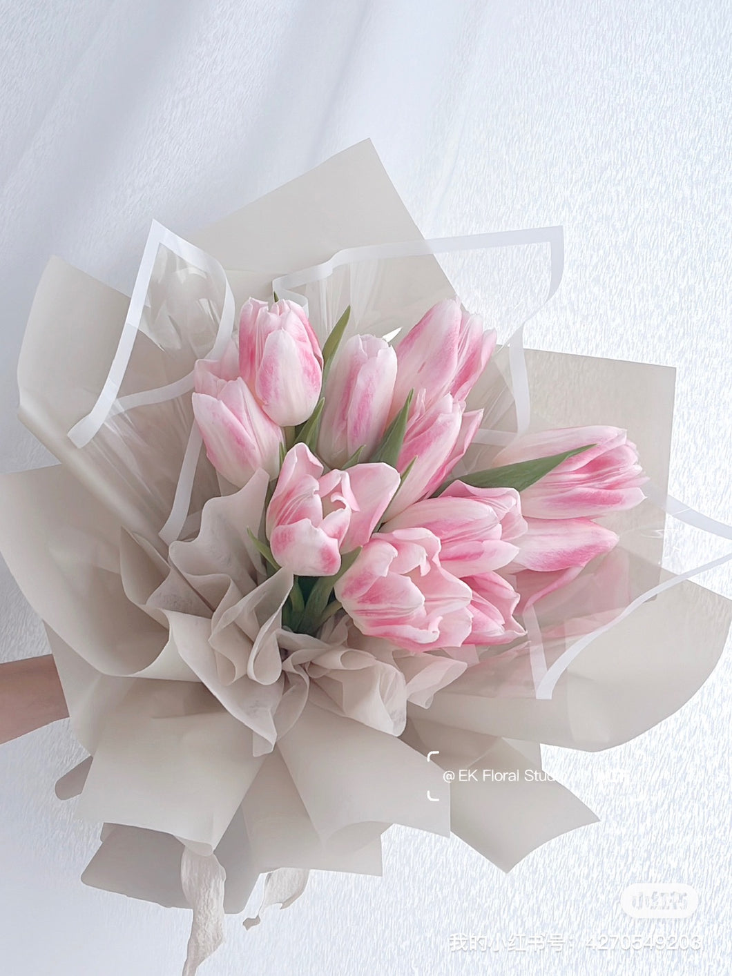 Pink Tulip Bouquet 粉色郁金香花束